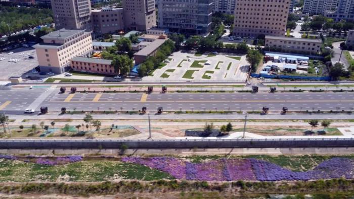 平凉市崆峒区：一“路”好景致