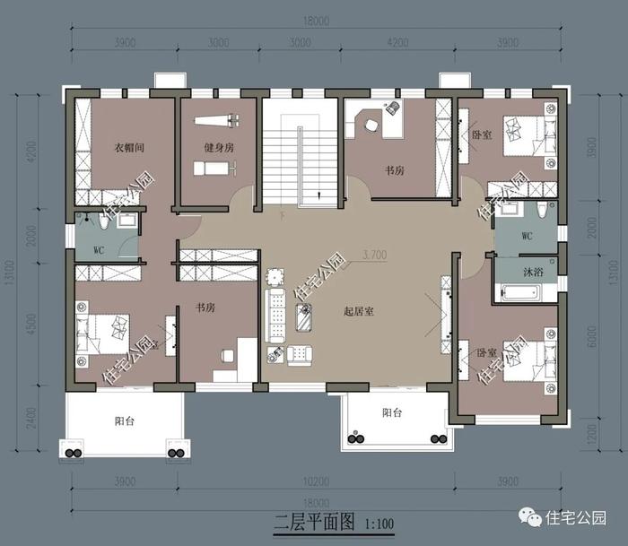 10套精选二层农村别墅图纸，美观实用均满分，家家都能建得起（1090~1184）