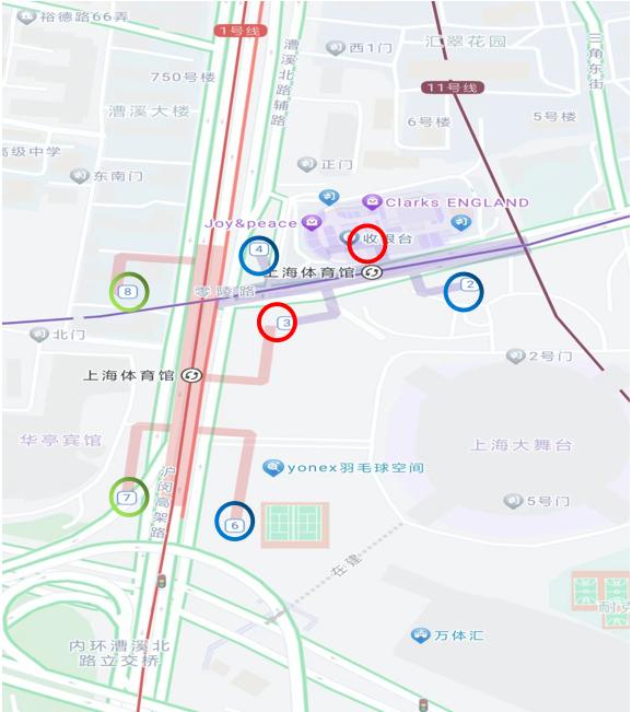 【提示】上海交警：本周四至周日因演出活动，上海体育场和周边不设停车位，道路、地铁会有临时管控