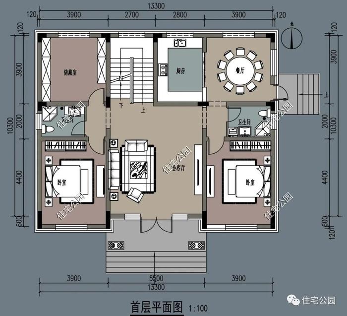 10套精选二层农村别墅图纸，美观实用均满分，家家都能建得起（1090~1184）