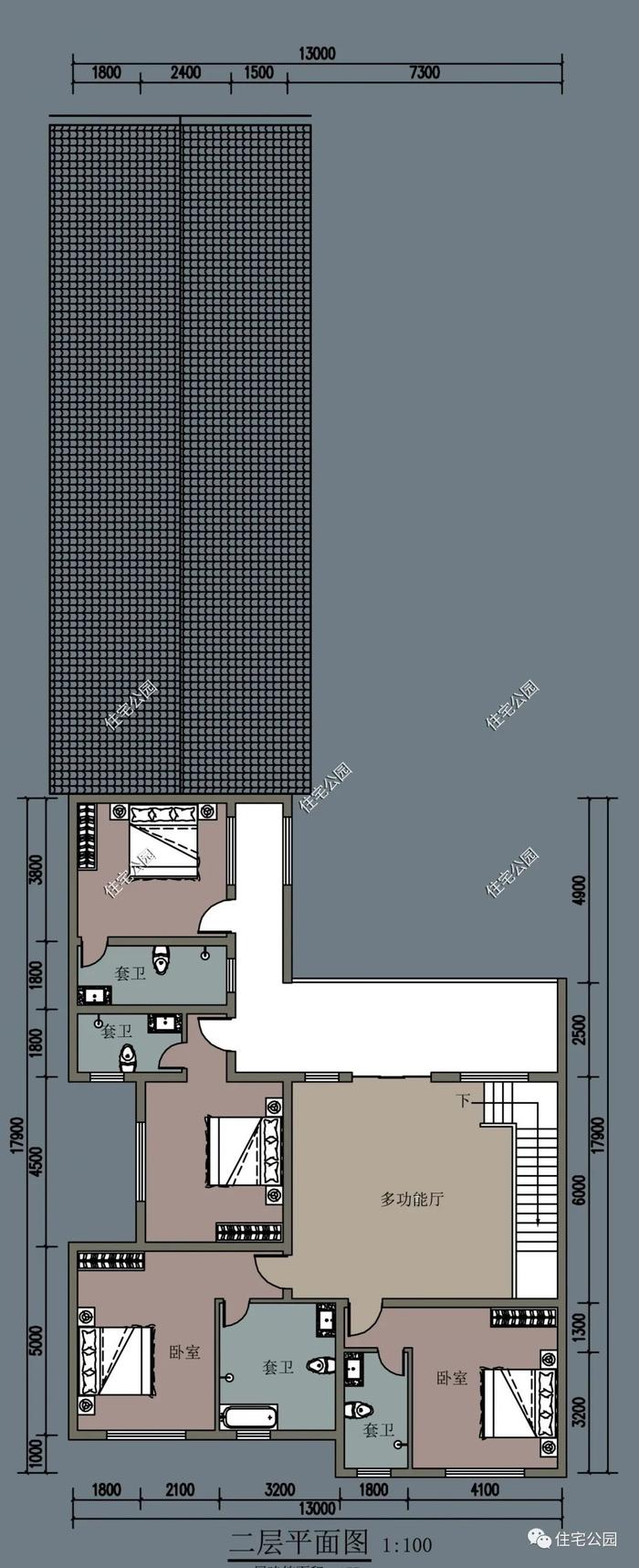 10套精选二层农村别墅图纸，美观实用均满分，家家都能建得起（1090~1184）