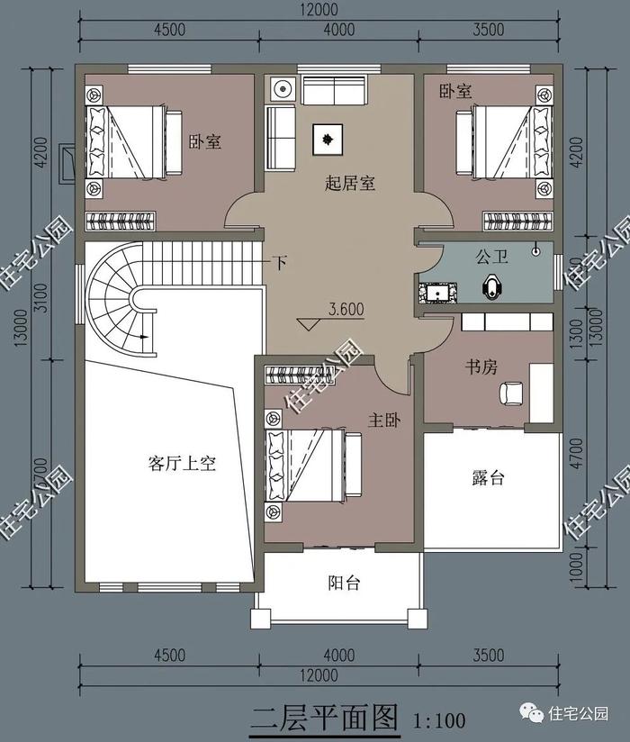 10套精选二层农村别墅图纸，美观实用均满分，家家都能建得起（1090~1184）