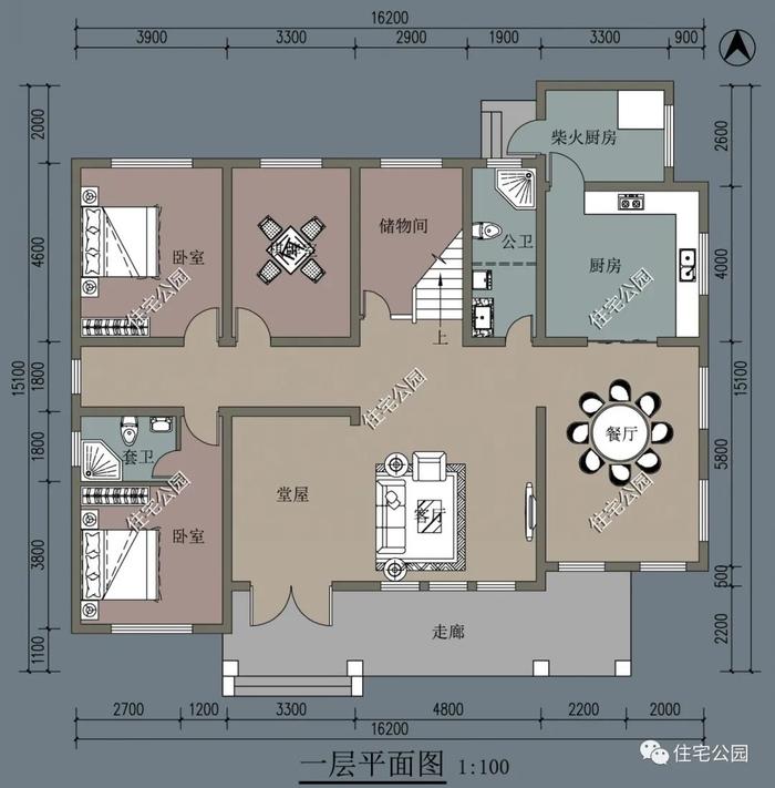 10套精选二层农村别墅图纸，美观实用均满分，家家都能建得起（1090~1184）