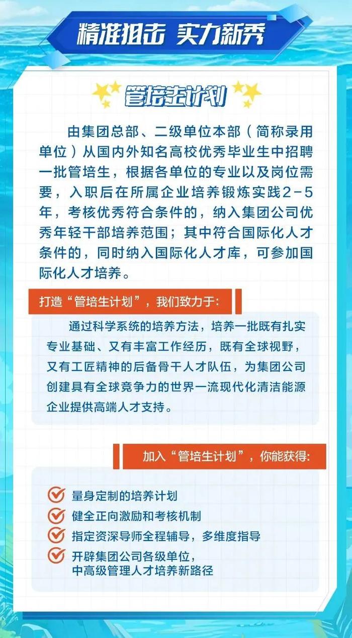 【校招】中国华能2024年度校园招聘全面启动