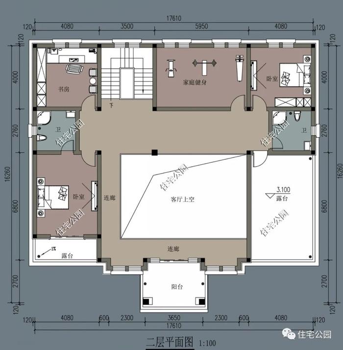 10套农村二层别墅户型，占地不大颜值很高，来年开春就建这样的（1187~1228）