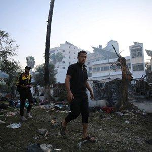 加沙医院遭袭致数百人死亡 拜登中东之行面临窘境