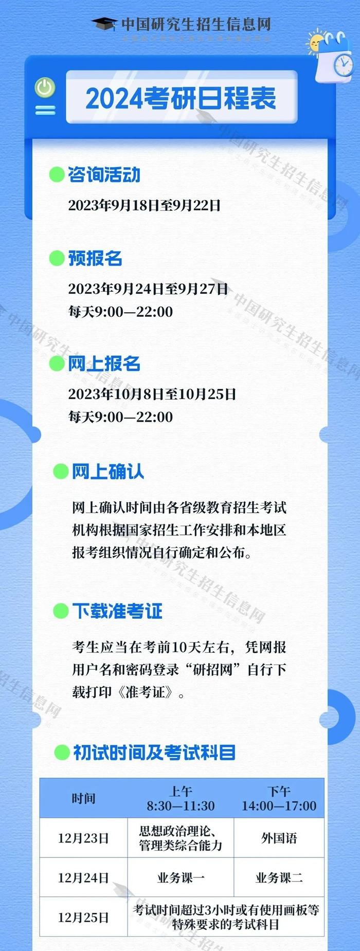 今日重阳节，国考、研究生考试报名即将截止……本周提示来了