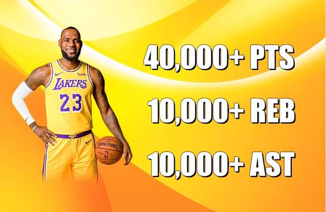 詹姆斯达成40000分里程碑