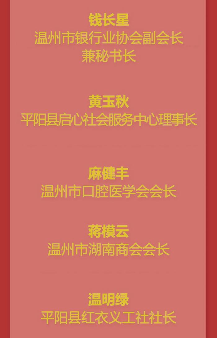 11家社会组织、24名领军人物入选！温州这份名单里，有你熟悉的吗？