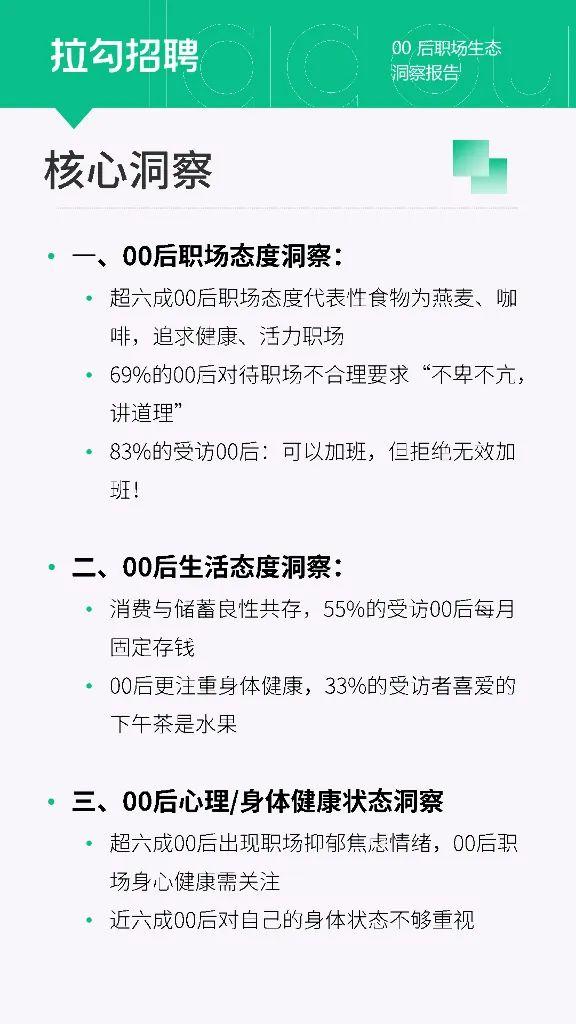 报告 | 拉勾招聘大数据研究院：2023年00后职场生态洞察报告（附下载）