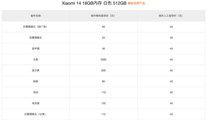 小米14官方维修价出炉 | 双11手机实时销量排名 苹果霸榜前四