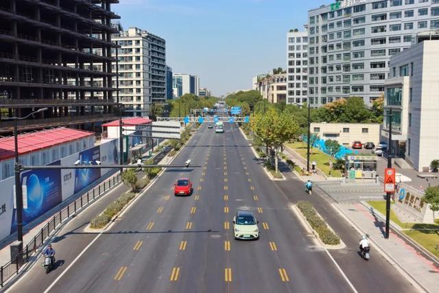 上海长宁区协和路道路改建工程全面完工