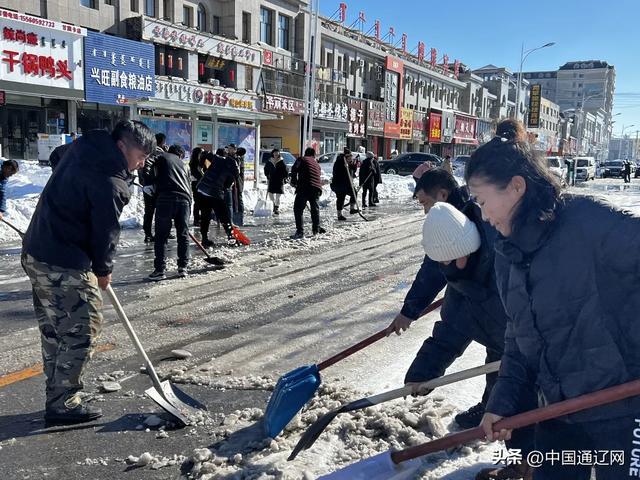 甘旗卡镇第三小学：家校合作 共战冰雪