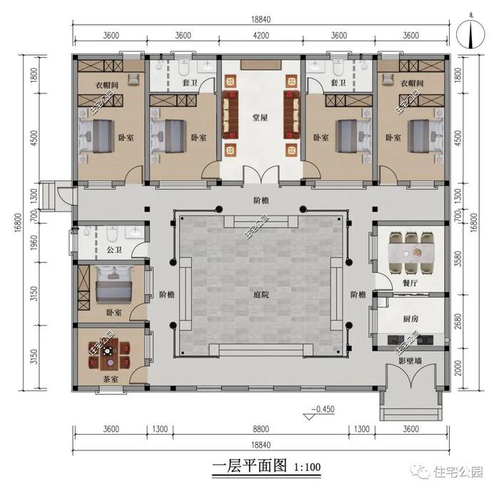 10套一层农村小平房，功能齐全造价低，一套比一套美（2373~2414）