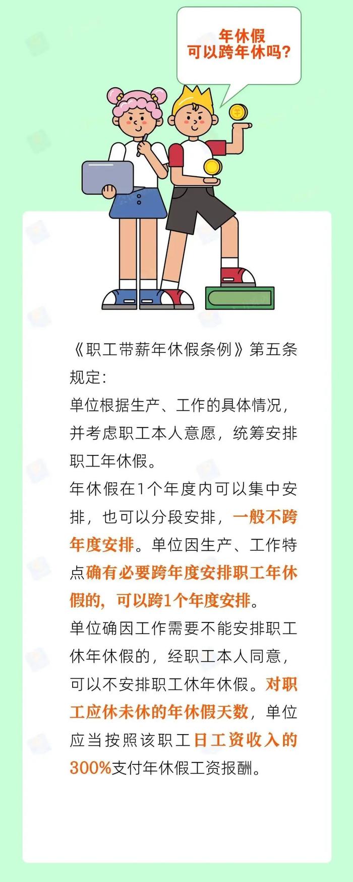 年休假可以跨年休吗？离职当年没休完年休假怎么办？年末职场人务必看！