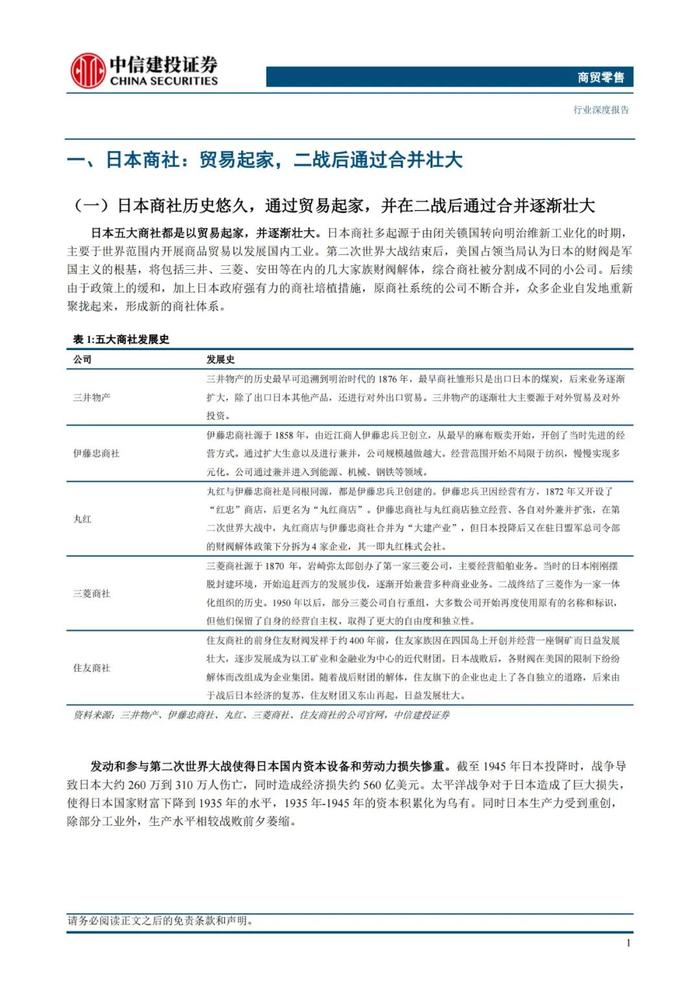 中国大宗供应链企业对标：68页PPT深度解读日本综合商社模式！