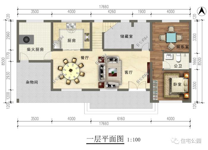 10套三层及以上的豪华户型，适合人口较多的家庭自建（1735~1773）