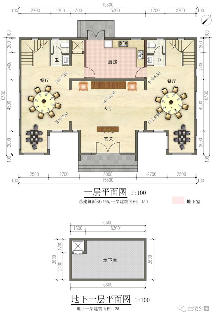 10套三层及以上的豪华户型，适合人口较多的家庭自建（1735~1773）