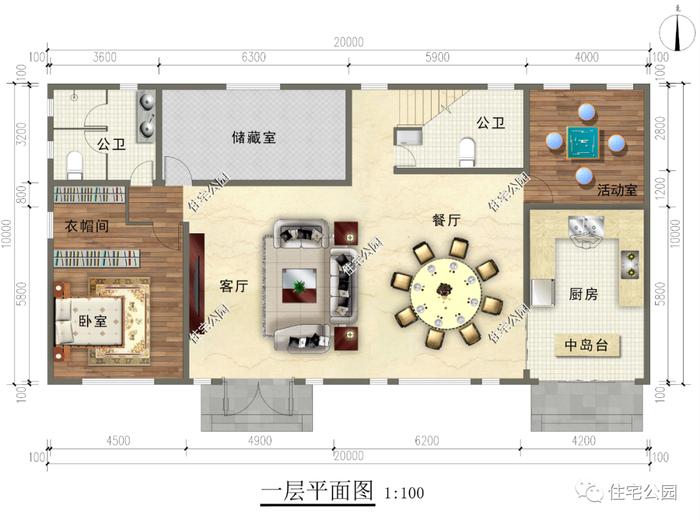 10套三层及以上的豪华户型，适合人口较多的家庭自建（1735~1773）