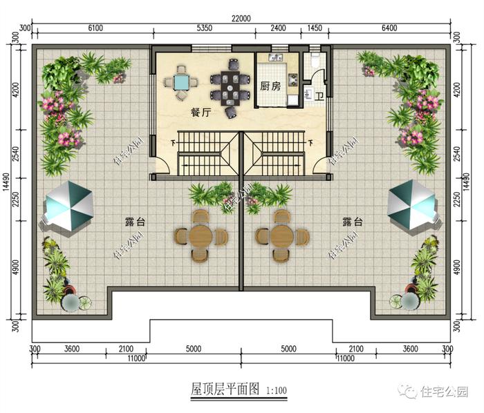 10套三层及以上的豪华户型，适合人口较多的家庭自建（1735~1773）