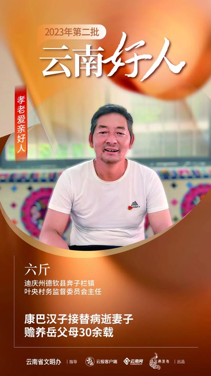 2023年第二批“云南好人”名单发布 ！看看有没有你身边的人