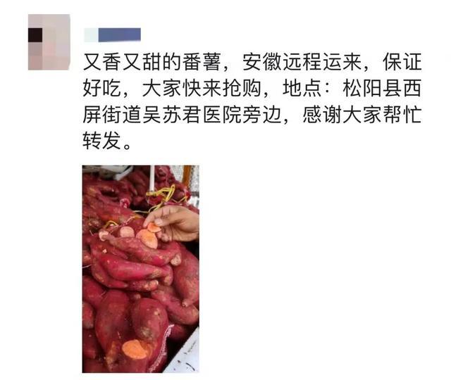 派出所所长发朋友圈“卖红薯”，网友却狂赞！