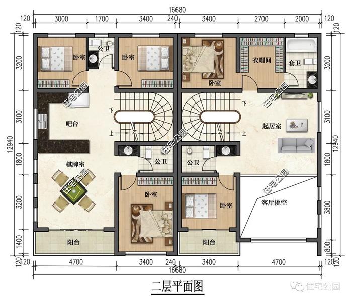 10套精选三层农村户型大全，地下室、车库、露台、你想要的全都有（1938~1978）