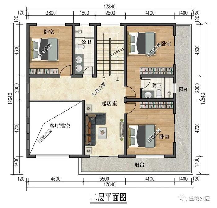 10套精选三层农村户型大全，地下室、车库、露台、你想要的全都有（1938~1978）