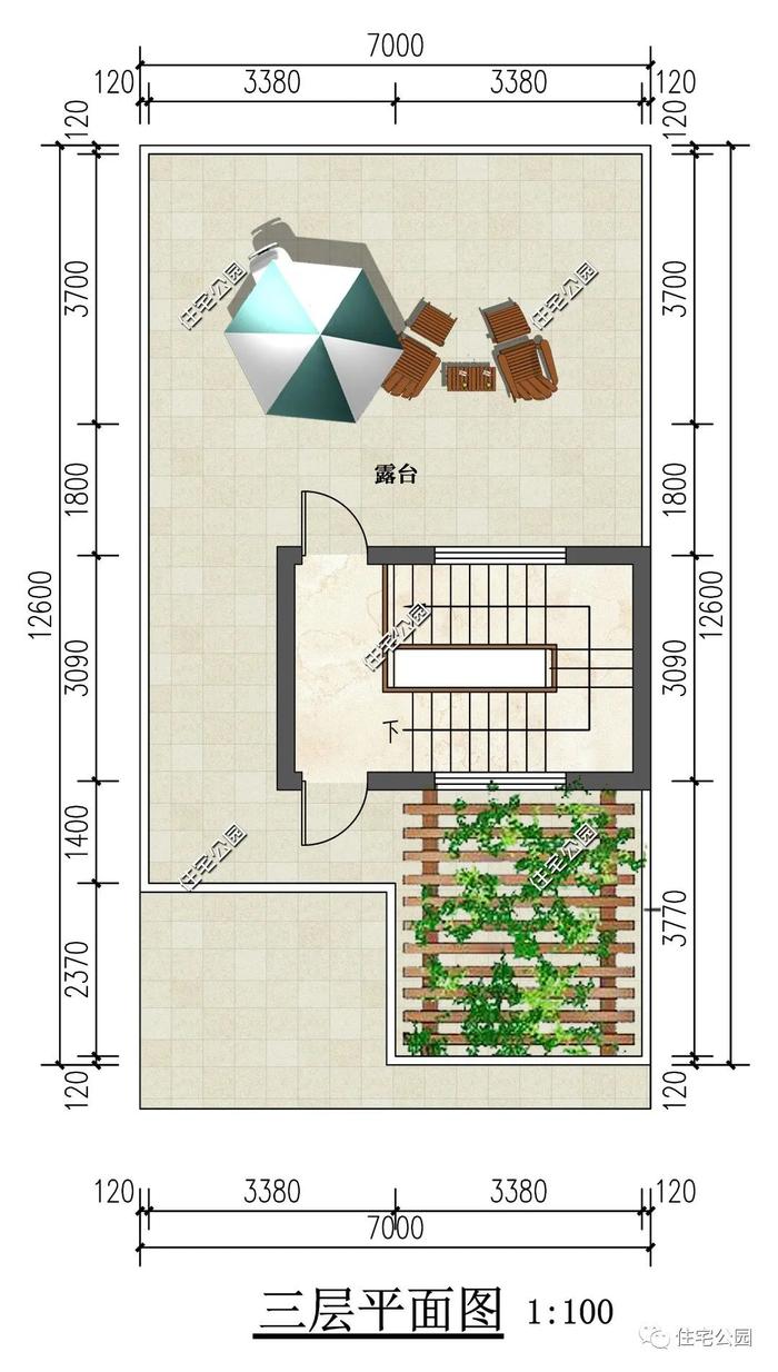 10套精选三层农村户型大全，地下室、车库、露台、你想要的全都有（1938~1978）