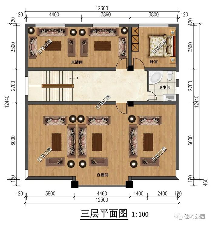 10套精选三层农村户型大全，地下室、车库、露台、你想要的全都有（1938~1978）