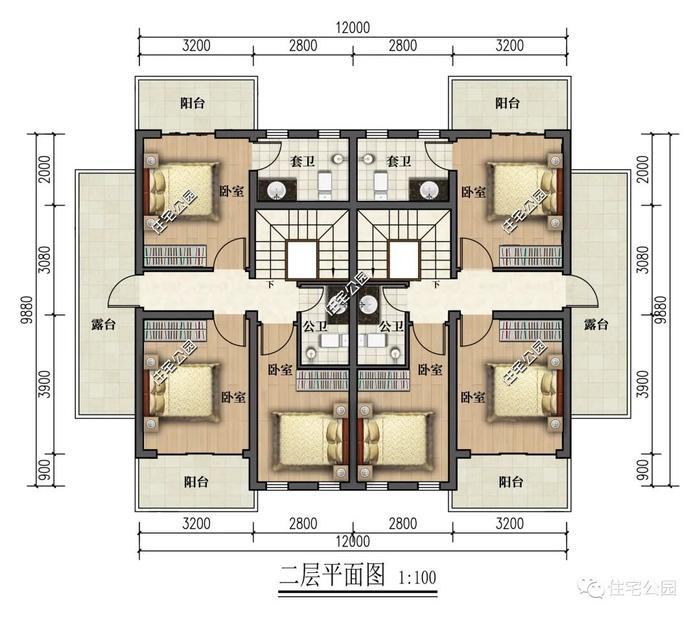 10套双拼农村别墅，想要的户型这里都有，抓紧时间收藏