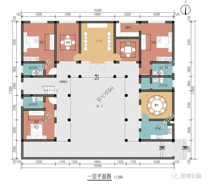 10套二层农村别墅户型图，都是自建房里的精品设计，漂亮不贵还实用（1513~1549）