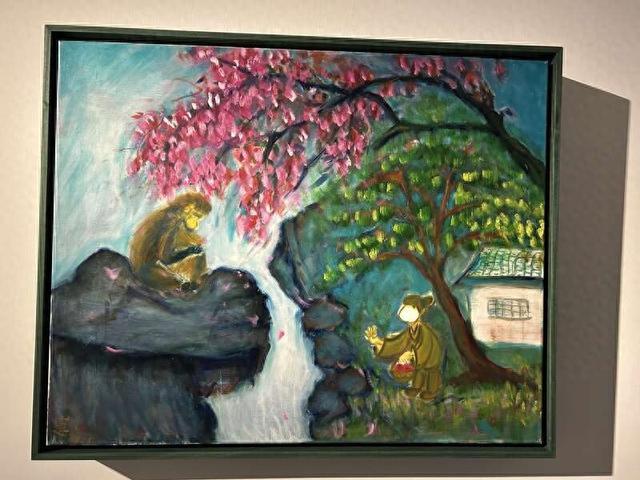 画展“莲语游心”：展现对道家思想美学的独特解读