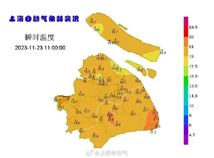 注意！上海空气中度污染，一区已达重度！冷空气下午就到，下周初还有大风降温