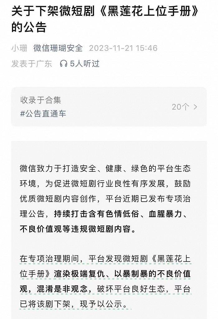 170万剧集遭下架，微短剧的“狂飙”被叫停了