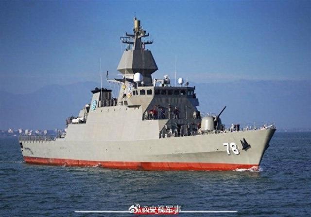 伊媒公布伊朗最新型驱逐舰“迪尔曼”号照片
