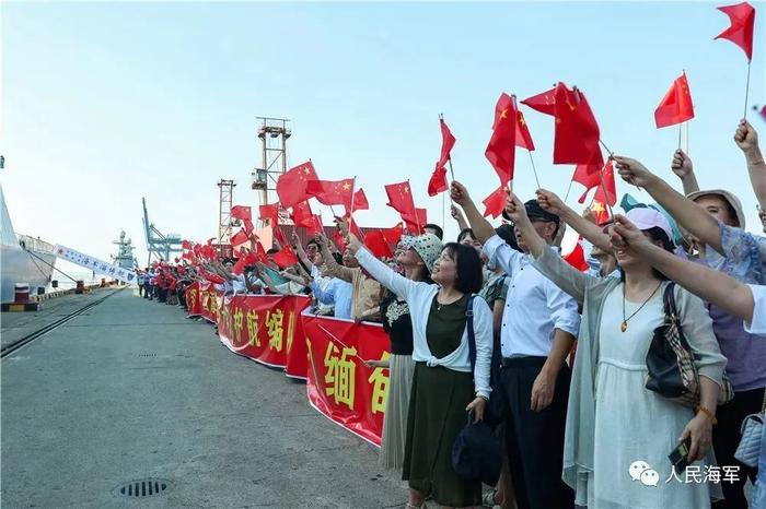 中国海军编队抵达缅甸！