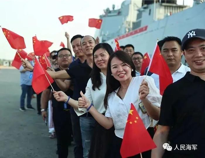 中国海军编队抵达缅甸！