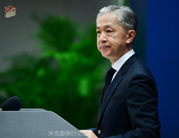 汪文斌 资料图 图源:外交部网站