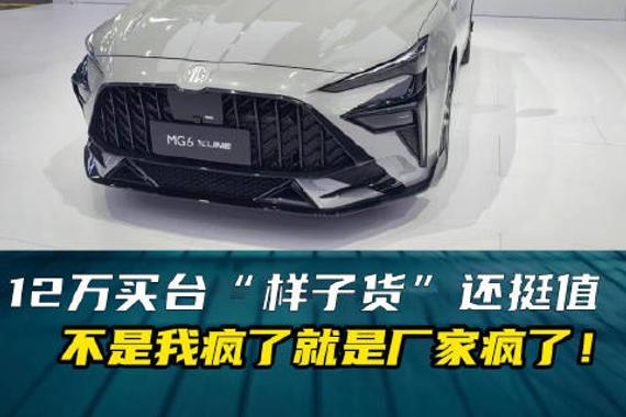 12万买台“样子货”还挺值 不是我疯了就是厂家疯了