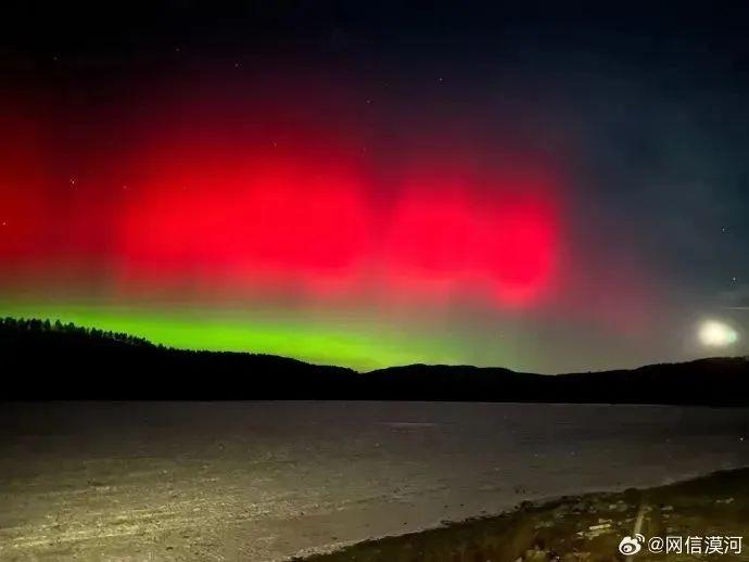 热搜第一！北京、漠河等多地拍到极光！大地磁暴预警发布，对生活有影响吗？