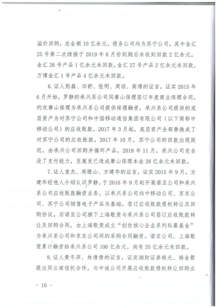 “承兴系”供应链融资300亿骗局一审宣判，罗静被判处无期徒刑！（附判决书全文）