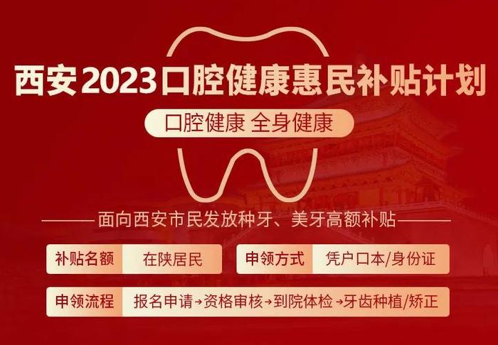 注意！2023年最后一批看牙补贴今起发放！有这些福利政策→