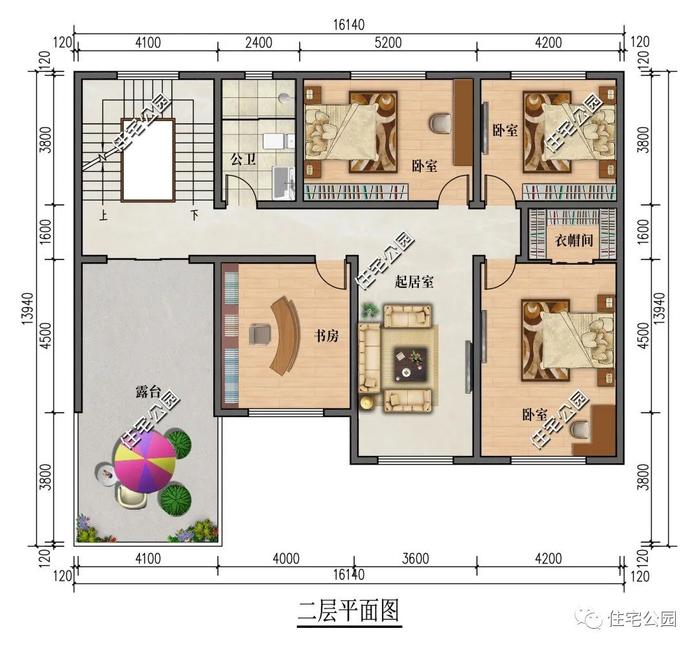 10套平屋顶农村别墅推荐，施工方便，节约预算