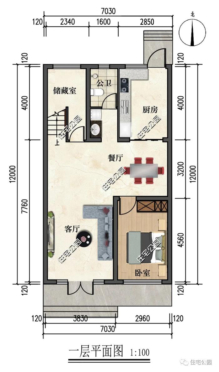 10套平屋顶农村别墅推荐，施工方便，节约预算