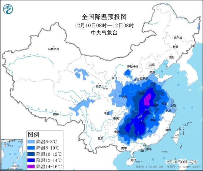 寒潮+暴雪齐发！这些地区降温或超14℃，8省区局地将有大到暴雪