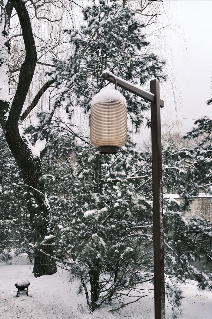 北京今冬初雪，有了颐和园才够美！