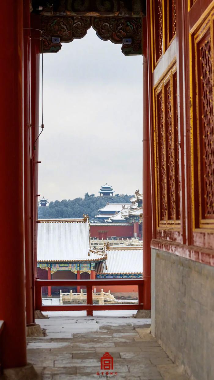 久等了！您要的故宫雪景高清大图