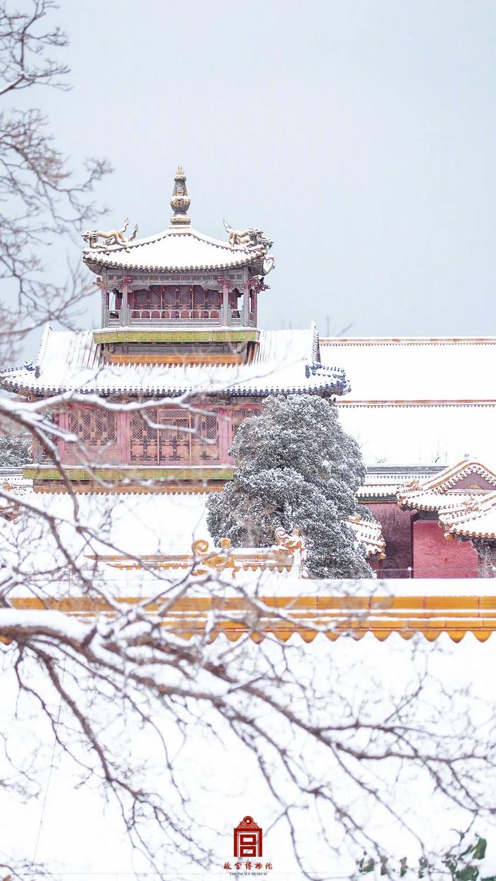 久等了！您要的故宫雪景高清大图