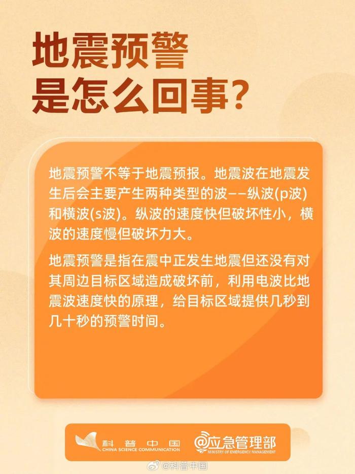 转扩！怎么开启手机地震预警？地震来了躲不躲？怎么躲？